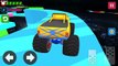 Car Racing Rebel Monster Truck Car Games - Impossible Mega Ramp Stunt Racing - Android GamePlay #3