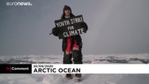 Tüntetés az Északi-sarkvidéken