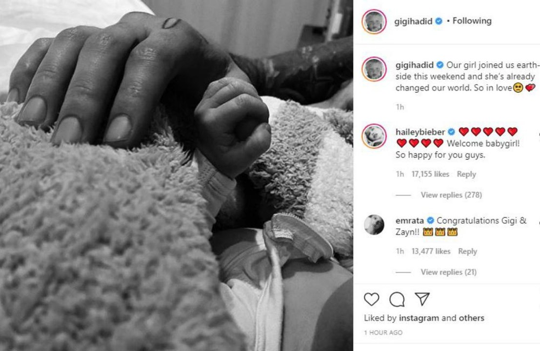 Gigi Hadid und Zayn Malik: Ihr Baby ist da!