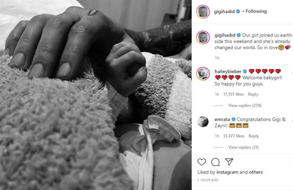 Gigi Hadid und Zayn Malik: Ihr Baby ist da!