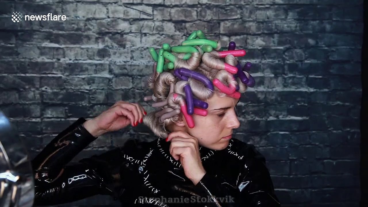 The purrrfect look! Norwegian makeup artist transforms herself into Catwoman