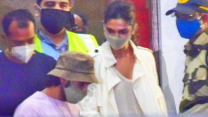 Ranveer-Deepika Reach Home After Returning From Goa _ SpotboyE