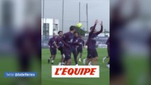 Herrera provoque l'hilarité de ses partenaires - Foot - WTF - PSG