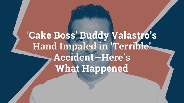 'Cake Boss' Buddy Valastro's Hand Impaled in 'Terrible' Accident—Here's What Happened