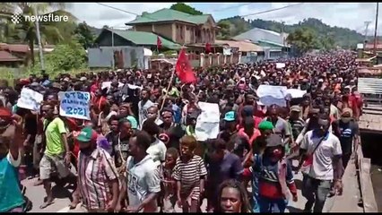 Thousands of indigenous Papuans demand independence referendum despite COVID crisis in Indonesia