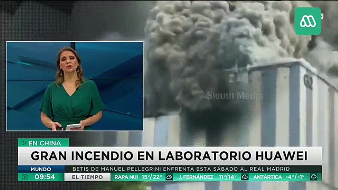Incendio in un laboratorio Huawei in Cina