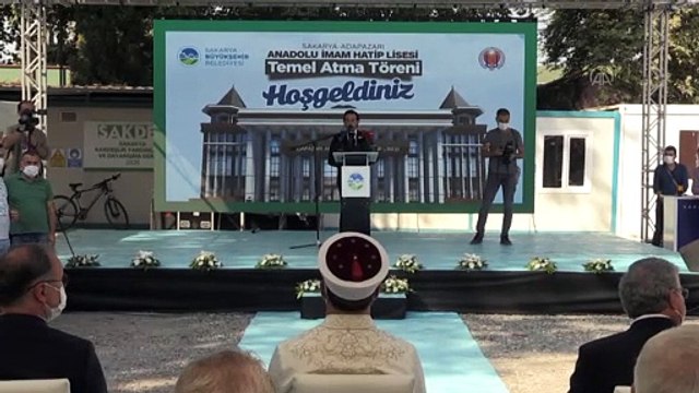 Diyanet İşleri Başkanı Erbaş, mezunu olduğu okulun yeni binasının temelini attı - SAKARYA