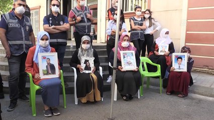 Çocukları dağa kaçırılan ailelerden 'Kobani' operasyonlarına destek - DİYARBAKIR