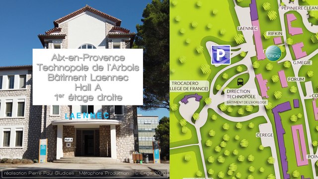 Toujours sur le Technopole de l'Arbois, le CRIGE a déménagé au bâtiment Laennec