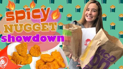 Spicy Nugget Showdown - Whose Spicy Chicken Nuggets Are the Best? | McDonald’s, Burger King or Wendy’s