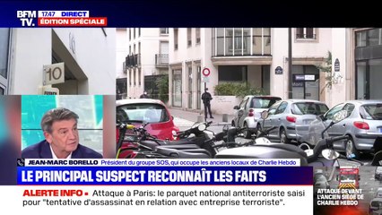 Attaque à Paris: pour Jean-Marc Borello, "on ne peut pas protéger l'ensemble des immeubles en fonction de leur histoire"