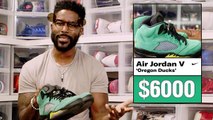 Nate Burleson Shows Off His Rarest Air Jordan Sneakers & More