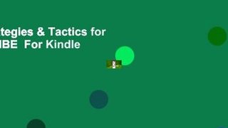 Strategies & Tactics for the MBE  For Kindle