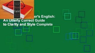 Full version  Dreyer's English: An Utterly Correct Guide to Clarity and Style Complete