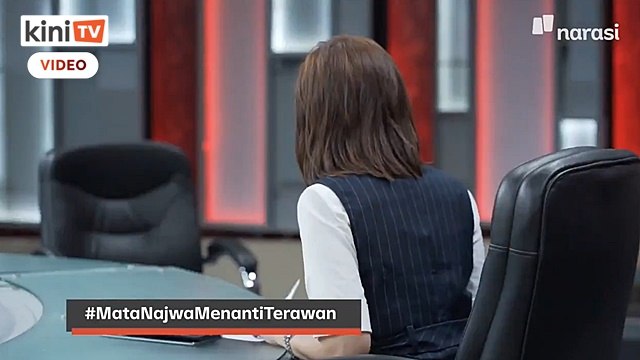 Kecewa Menteri Kesihatan Indonesia tak datang, Najwa Shihab 'wawancara' kerusi kosong