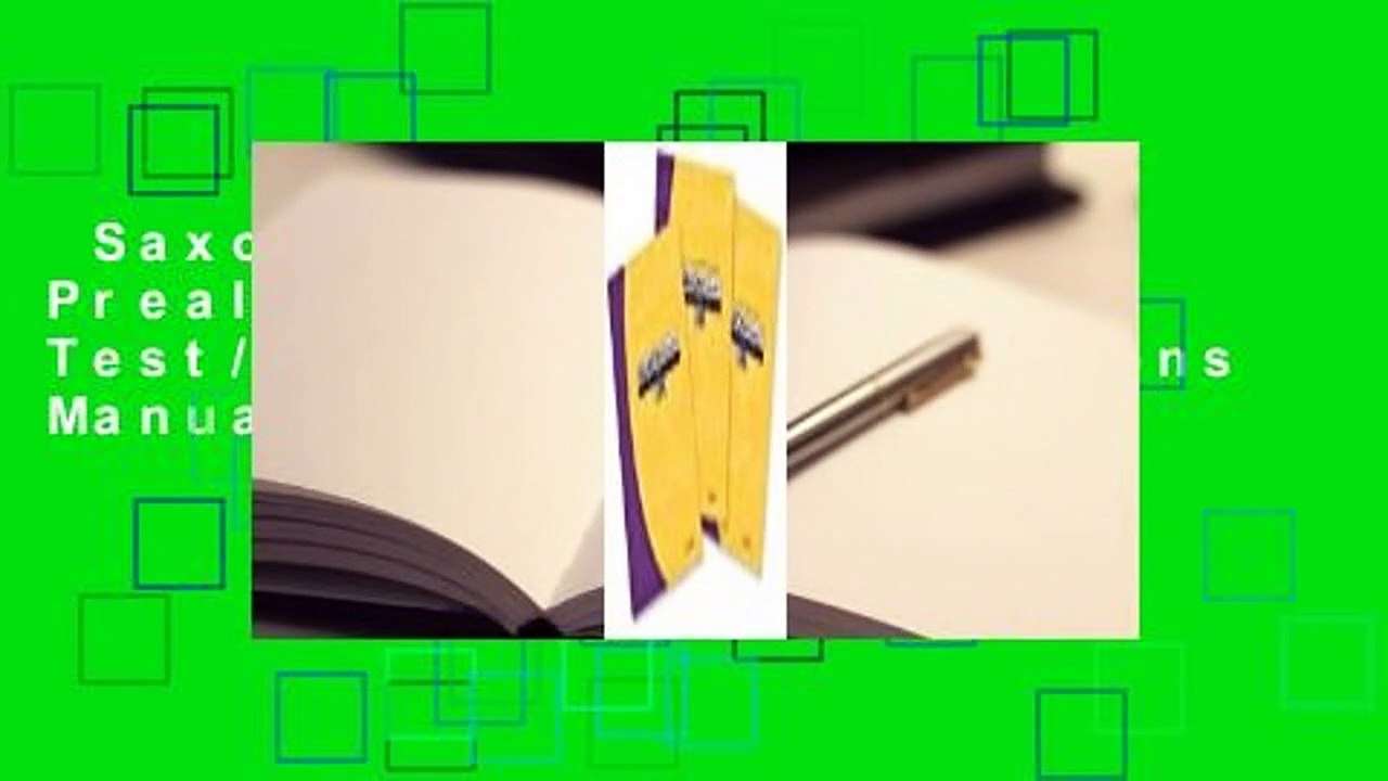 Saxon Math 8/7 With Prealgebra (Kit: Text, Test/Worksheets, Solutions Manual)  For Kindle