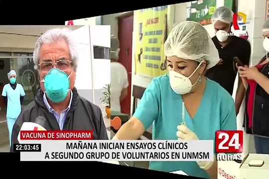 Vacuna Covid-19: ensayos clínicos a segundo grupo de voluntarios en UNMSM inician este martes