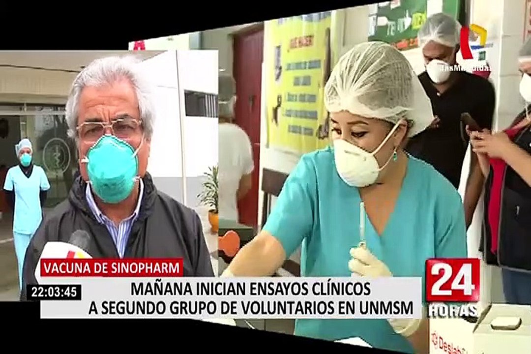 Vacuna Covid-19: ensayos clínicos a segundo grupo de voluntarios en UNMSM inician este martes