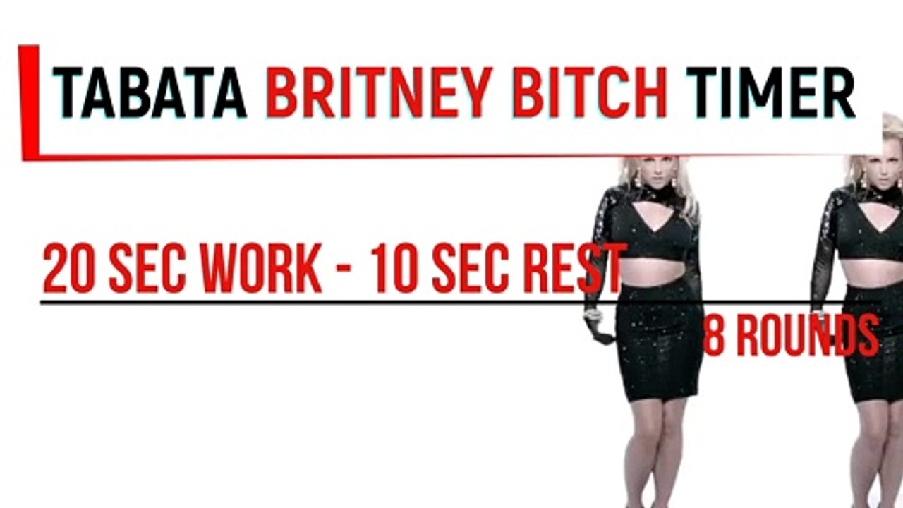 Tabata Song // BRITNEY BITCH Timer - William - Scream & Shout ft. Britney Spears // Tabata Mix