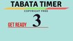 COPYRIGHT FREE TABATA WORKOUT MUSIC - 20//10 SECONDS  TABATA TIMER WITH MUSIC AND BEEPS - HIIT TIMER