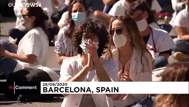 Espagne : les internes en médecine de Catalogne en grève