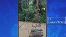 El Cazanoticias: En Carmen de Bolívar, un puente sobre el río estaría representando peligro para todos los habitantes