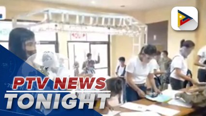 Female youths join PMA entrance exams in Caraga