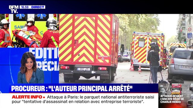 Édition spéciale : Deux blessés dans une attaque à l'arme blanche à proximité des anciens locaux de Charlie Hebdo à Paris - 25/09
