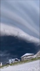 Nuage de fin du monde filmé à Naples, Florida, USA