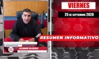 Resumen de noticias viernes 25 de septiembre 2020 / Panorama Informativo / 88.9 Noticias