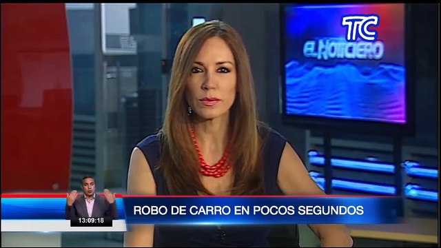 Así los delincuentes roban carro en pocos segundos en el norte de Guayaquil