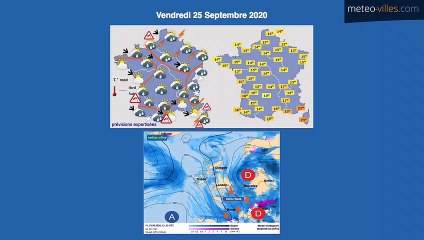 Exceptionnellement froid jusqu'à dimanche - bulletin du vendredi 25 septembre 2020