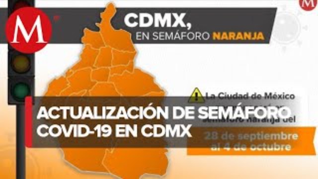 CdMx sigue en semáforo naranja; inicia ensayo de tratamiento contra covid-19