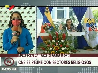 Скачать видео: CNE se reúne con sectores religiosos rumbo a Elecciones Parlamentarias 2020 de este 6D