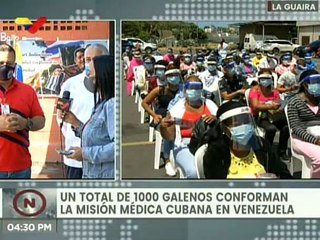 Arriban a Venezuela 150 médicos cubanos para incorporarse a la lucha contra la COVID-19