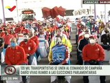 Al menos 120 mil transportistas se unen al Comando de Campaña Darío Vivas rumbo a Parlamentarias