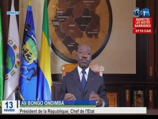 RTG / Extrait de l’allocution du président Ali Bongo Odimba sur les reformes  institutionnelles de la CEEAC