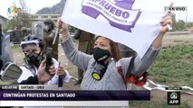 EN VIVO desde Chile - Continúan protestas en santiago