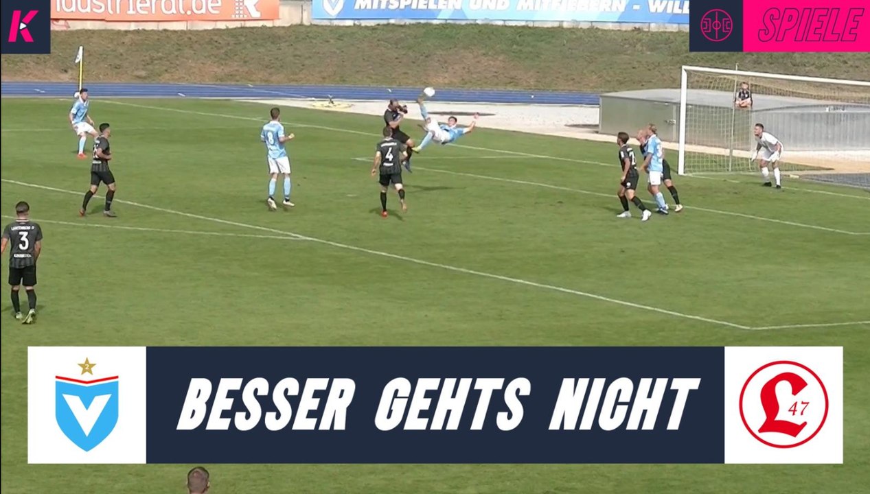 Chancenfestival: Fallrückzieher in Berlin-Derby | Viktoria Berlin - Lichtenberg 47 (6. Spieltag, Regionalliga)