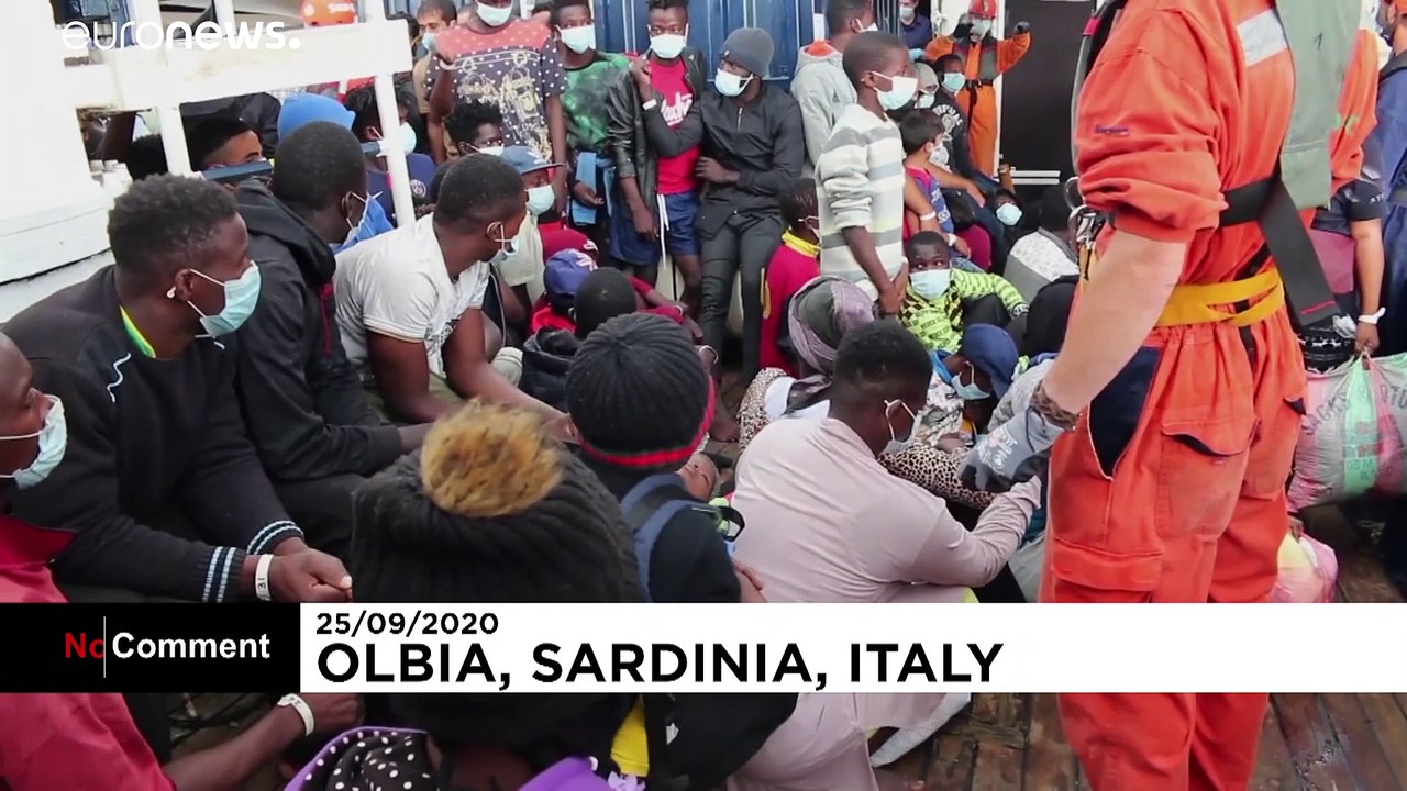 Alan Kurdi läuft in Sardinien ein