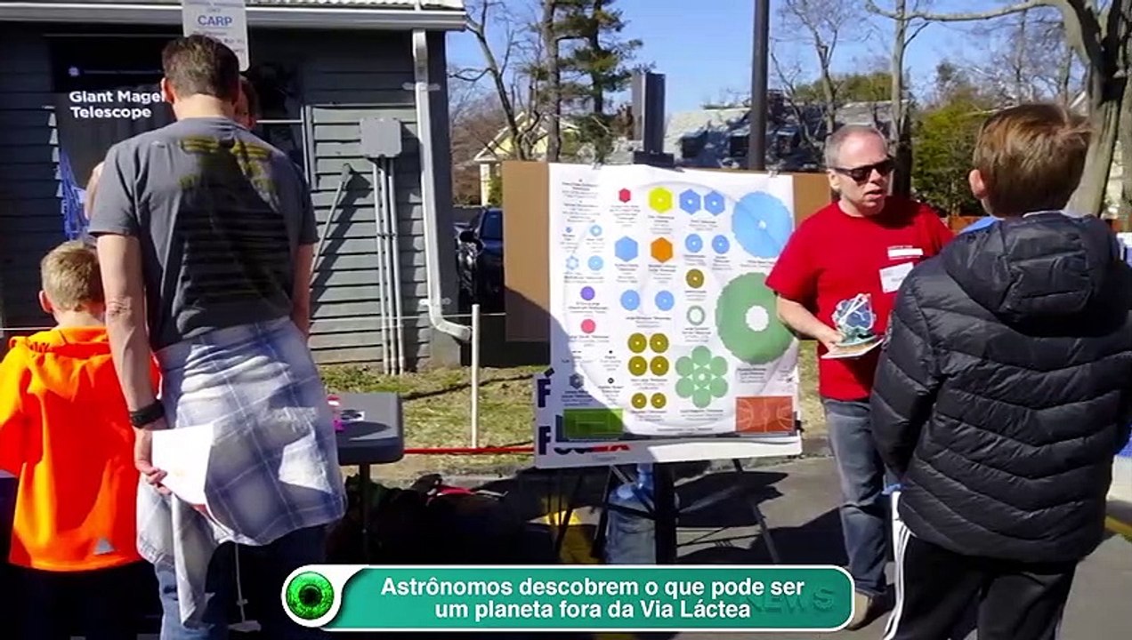 Astrônomos descobrem o que pode ser um planeta fora da Via Láctea