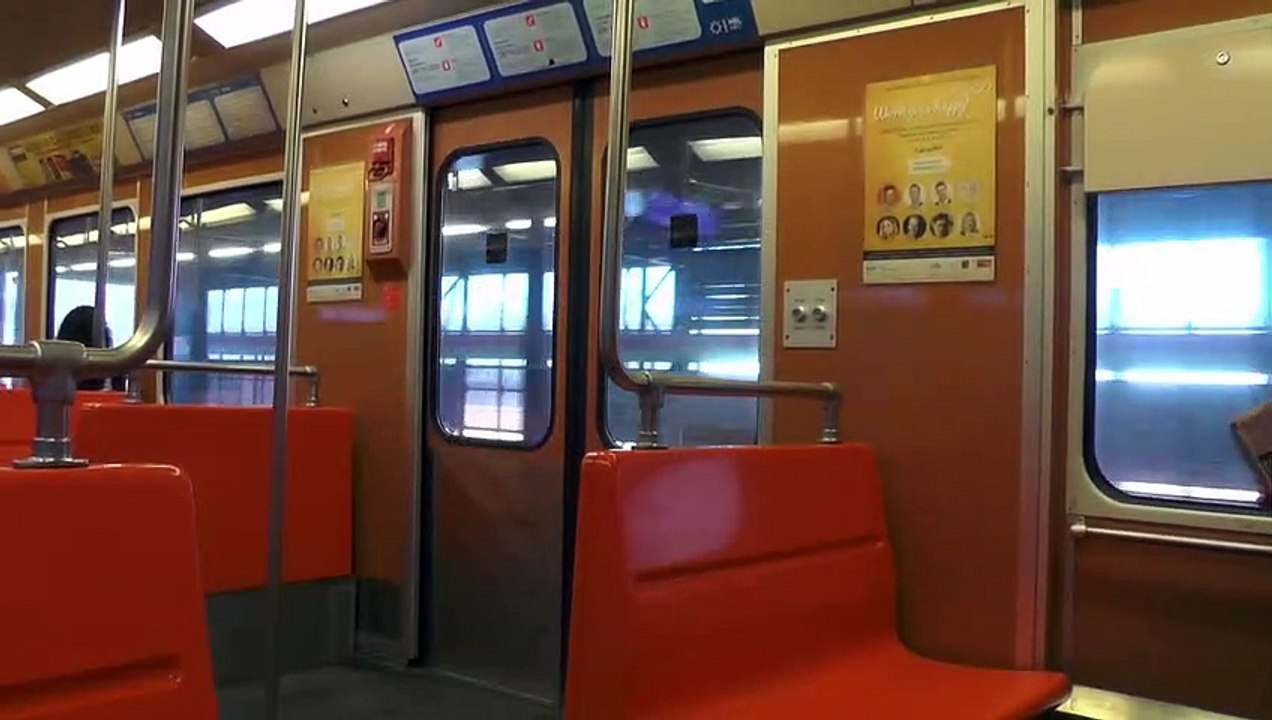 Helsinki Metro M100 Train ride_ Mellunmäki-Central Railway Station