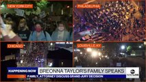 ABC News Live Update- Family of Breonna Taylor speaks following grand jury decision