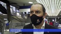 Metro de Santiago reabre sus estaciones casi un año después del estallido social en Chile