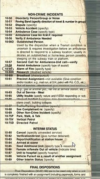 Radio code insert