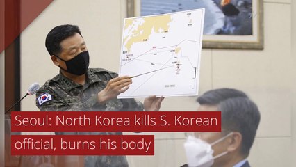 Seoul: North Korea kills S. Korean official, burns his body, and other top stories from September 26, 2020.