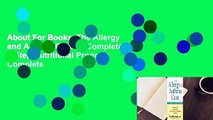 About For Books  The Allergy and Asthma Cure: A Complete 8-Step Nutritional Program Complete