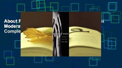 About For Books  Behind the Screen: Content Moderation in the Shadows of Social Media Complete