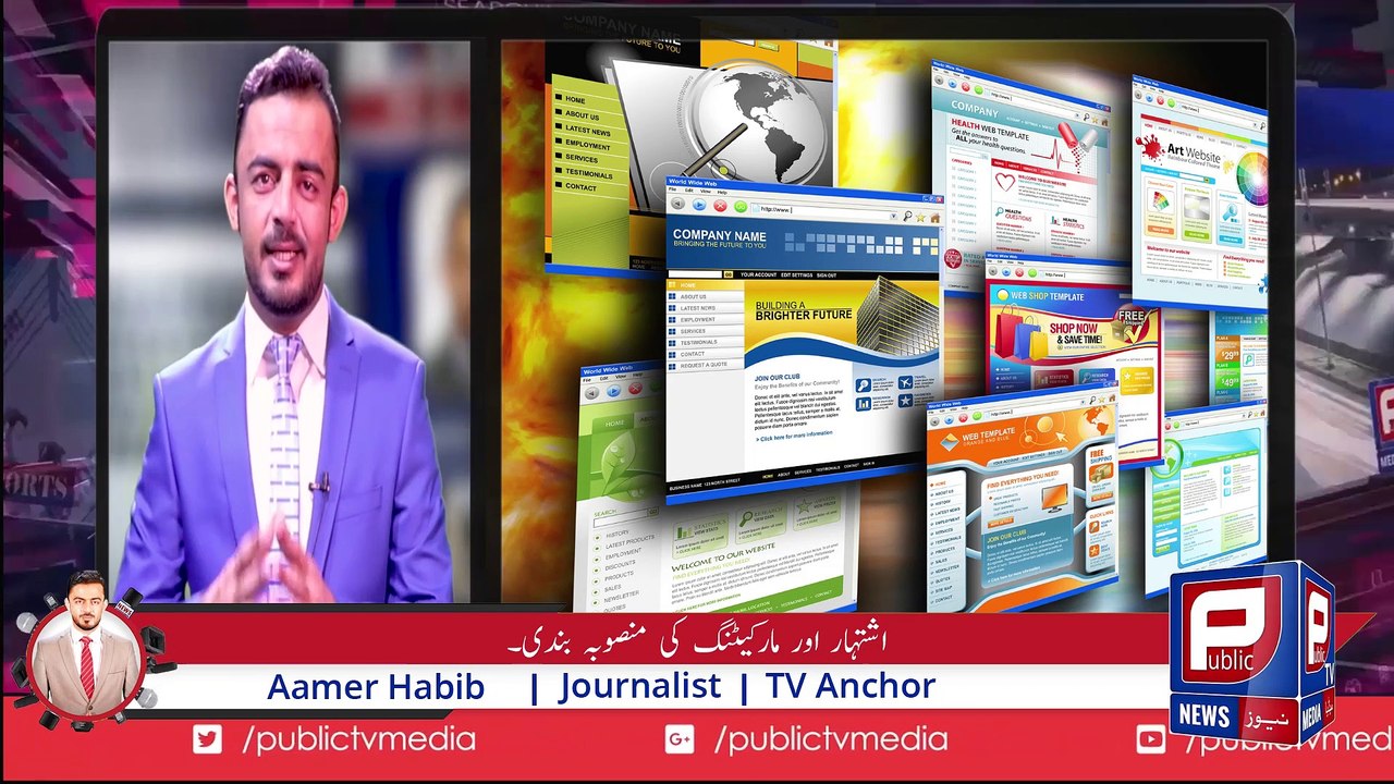Types of advertising I Advertising I Aamer Habib news report