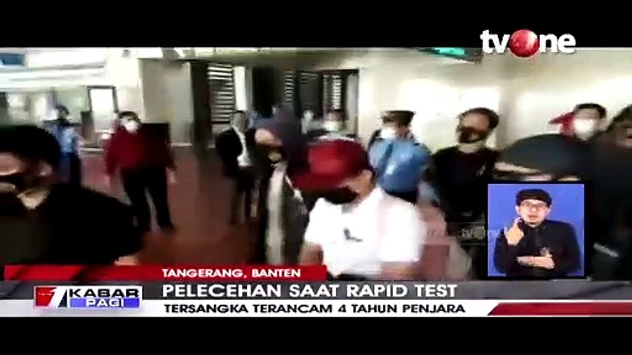 Pelaku Pelecehan dan Pemerasan Saat Rapid Test